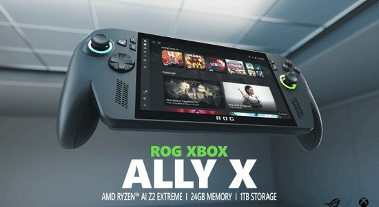 外媒稱讚ROG Xbox Ally X掌機：最優秀的PC掌機之一！