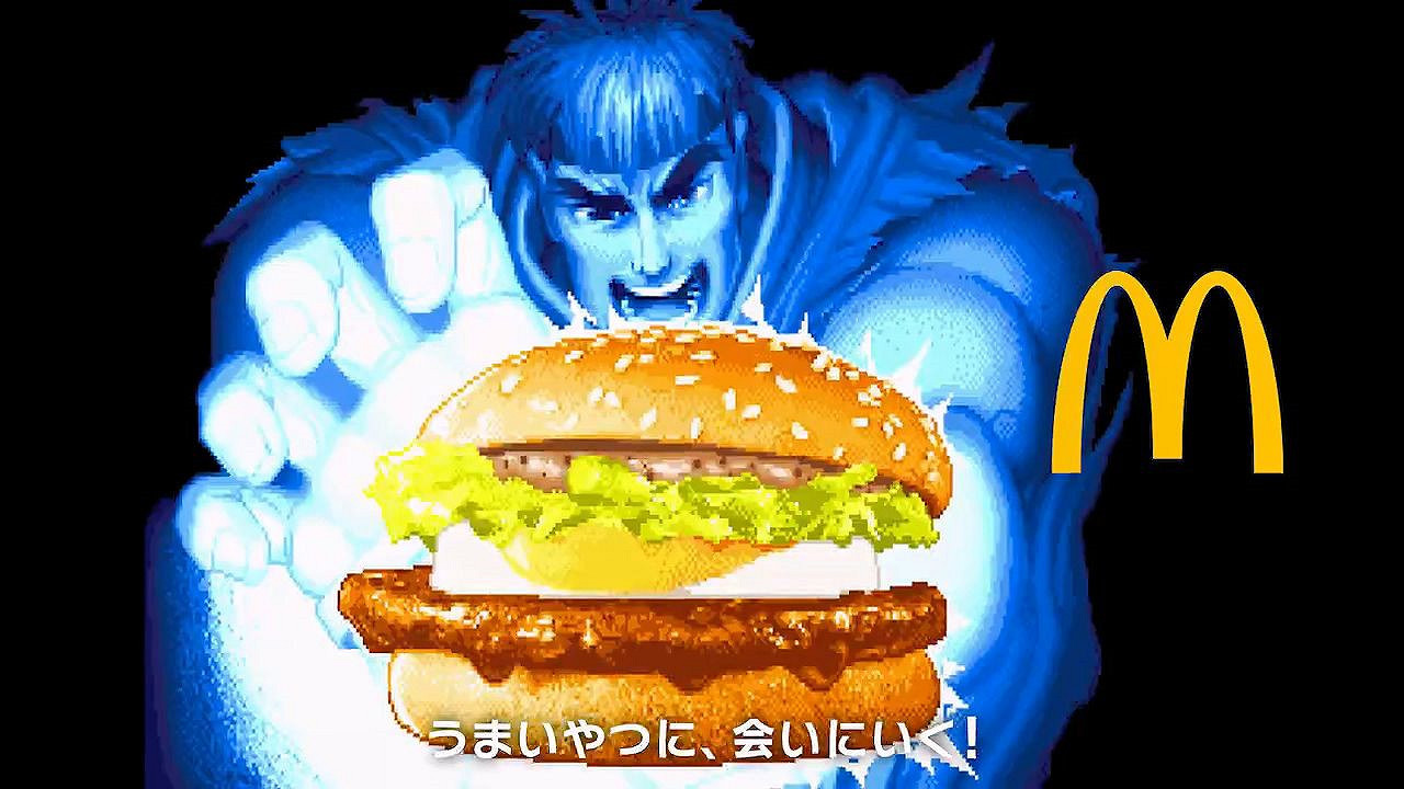 波動拳變漢堡!日本麥當勞連動經典IP《快打旋風》 波動拳變漢堡!日本麥當勞連動經典IP《快打旋風》