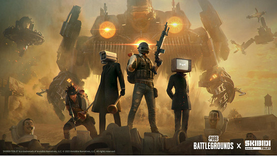 馬桶人入侵《PUBG》,勇闖破鏡米拉瑪 馬桶人入侵《PUBG》,勇闖破鏡米拉瑪