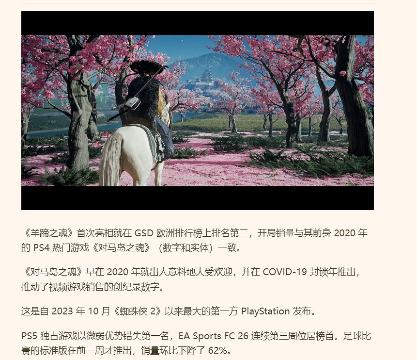 《羊蹄山》表現強勁 成索尼《蜘蛛人2》後歐洲最大首發