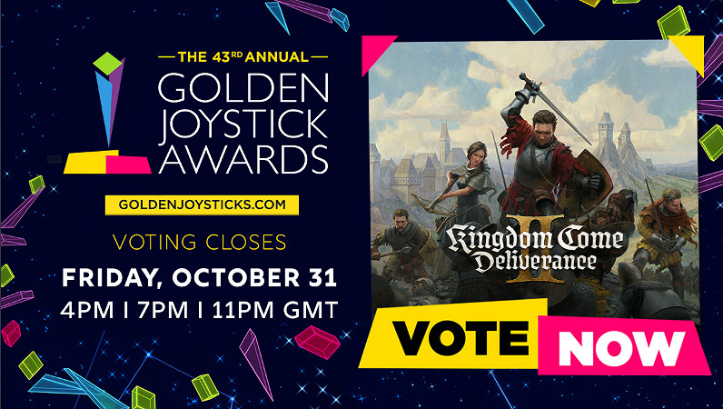 《天國降臨: 救贖 2》金搖桿獎四提 玩家投票定勝負 《天國降臨: 救贖 2》金搖桿獎四提 玩家投票定勝負