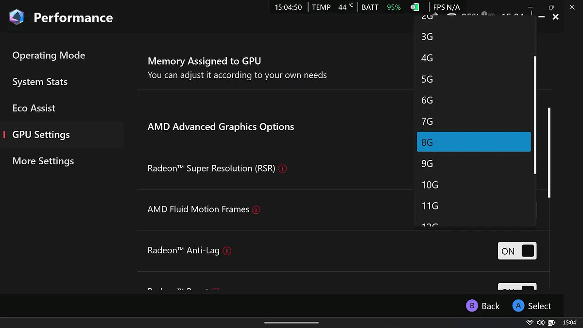 Xbox Ally掌機到手記得調這個參數 能提升遊戲幀數! Xbox Ally掌機到手記得調這個參數 能提升遊戲幀數!