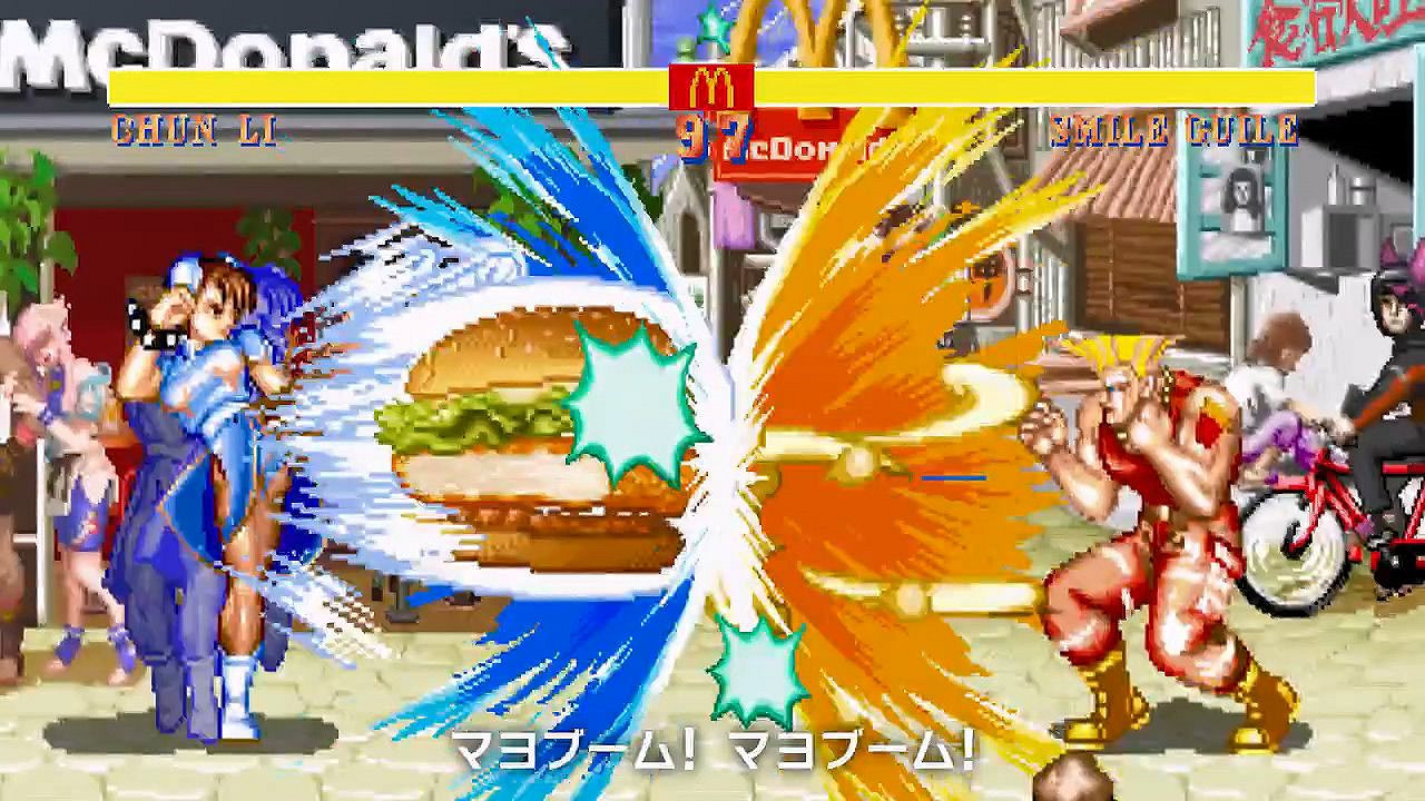 波動拳變漢堡!日本麥當勞連動經典IP《快打旋風》 波動拳變漢堡!日本麥當勞連動經典IP《快打旋風》
