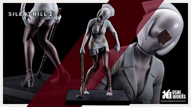 《沉默之丘2》泡泡頭護士1/7手辦開訂：黑絲大雷超誘惑！