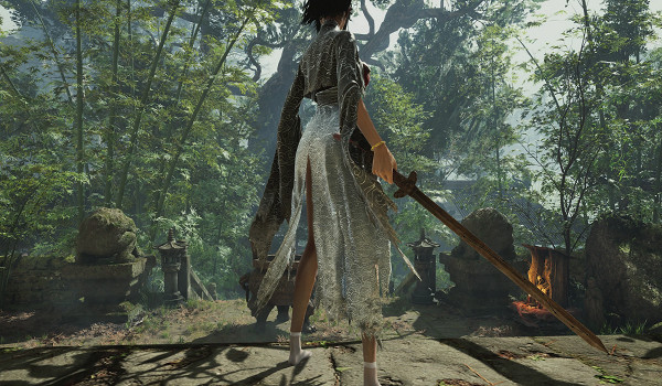 《明末》玩家狂喜！黑白短絲襪MOD：江湖女俠也愛時尚