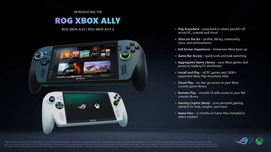 華碩和微軟聯合公布ROG Xbox Ally掌機功能更新計劃