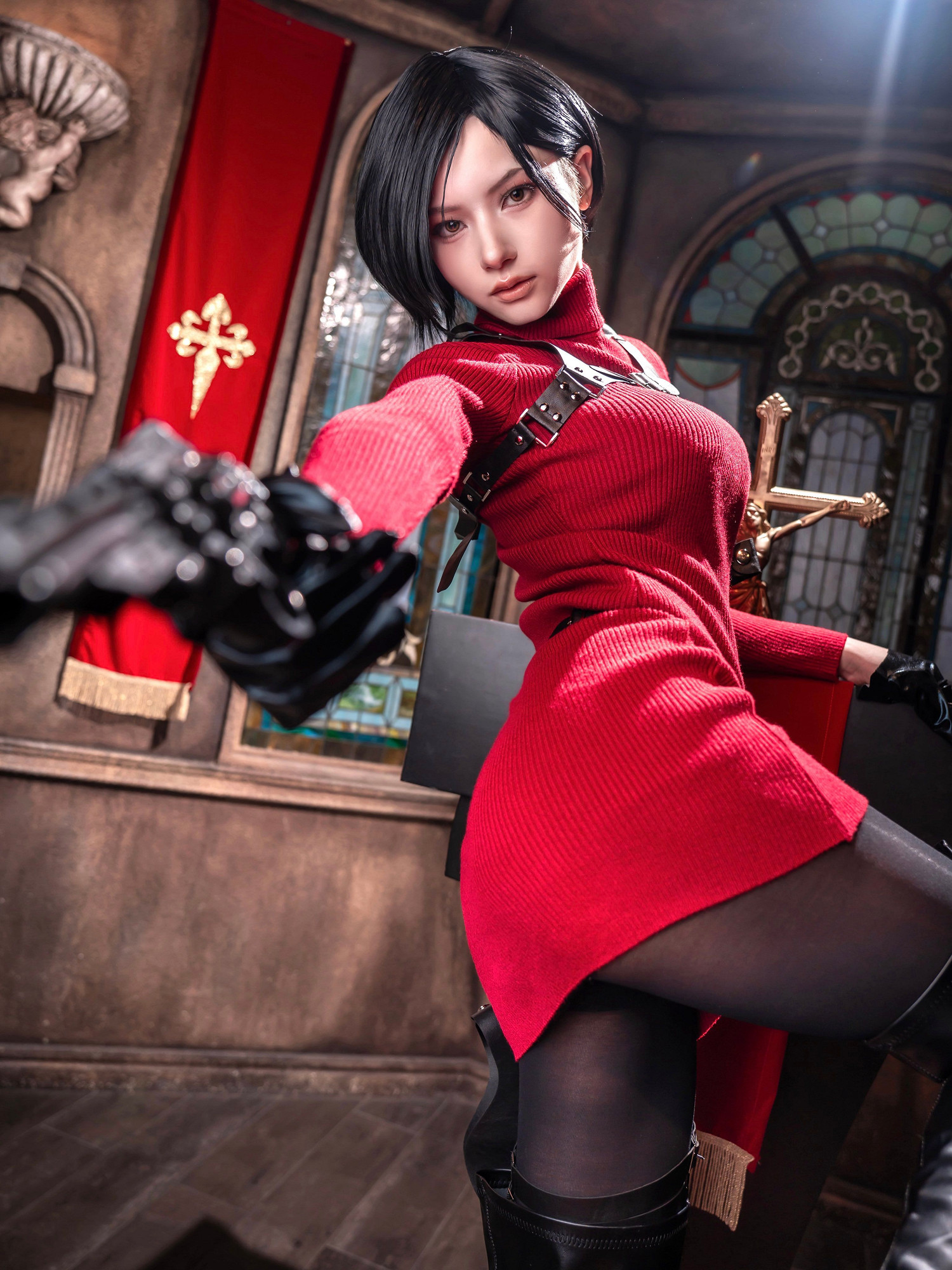 《惡靈古堡》艾達王COS:身材滿分 冷豔氣質超還原 《惡靈古堡》艾達王COS:身材滿分 冷豔氣質超還原