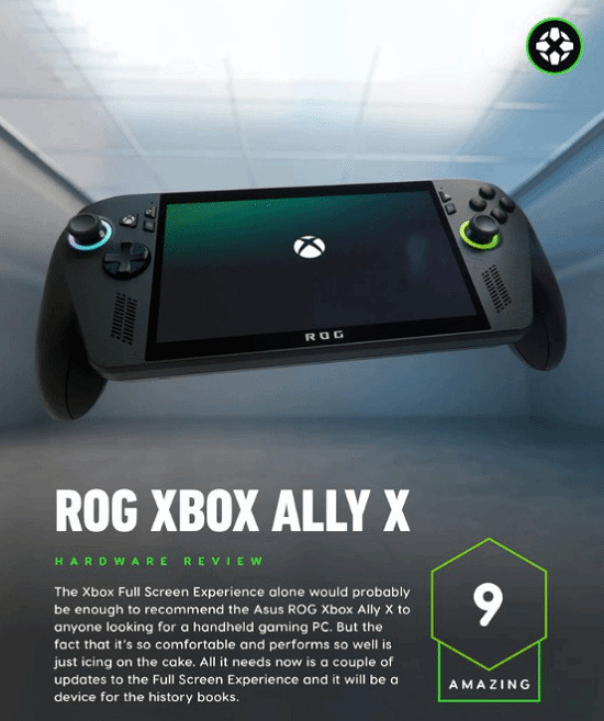 IGN高度評價9分Xbox掌機引爭議:賣1000刀沒OLED屏? IGN高度評價9分Xbox掌機引爭議:賣1000刀沒OLED屏?