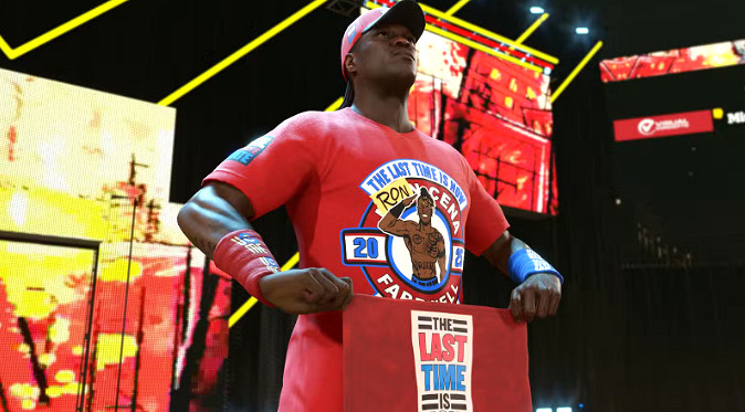 《WWE 2K25》推出“告別巡演”DLC:新增約翰·塞納 《WWE 2K25》推出“告別巡演”DLC:新增約翰·塞納