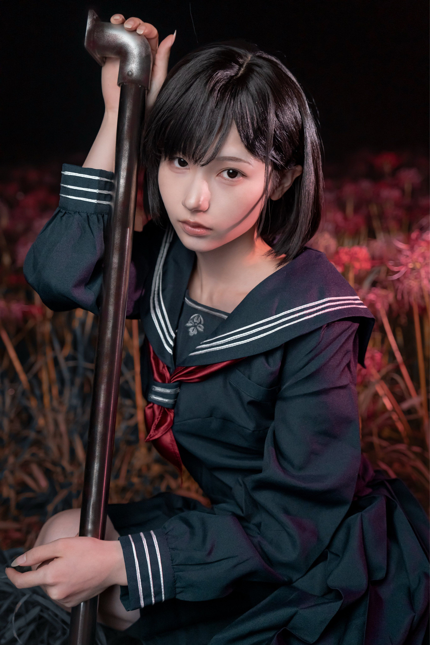 《沉默之丘f》女主超還原COS:JK女神化身水管戰神! 《沉默之丘f》女主超還原COS:JK女神化身水管戰神!