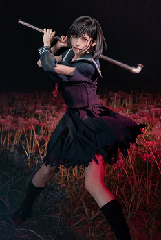 《沉默之丘f》女主超還原COS：JK女神化身水管戰神！