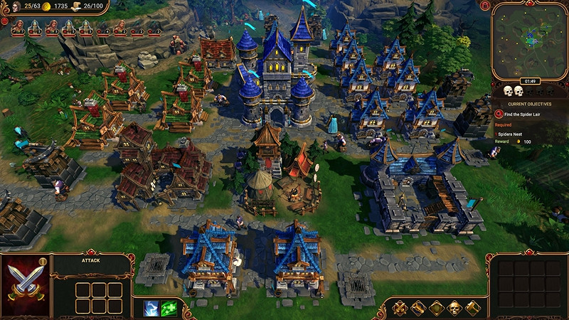 《萊薩裡亞：英雄之歌》今日Steam正式發售！以“間接引導”重溫RTS黃金時代