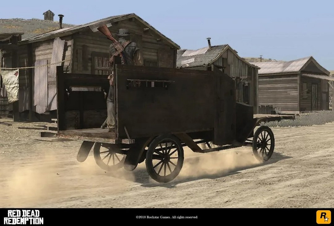 《荒野大鏢客：救贖》原版遊戲 早期開發畫面曝光！