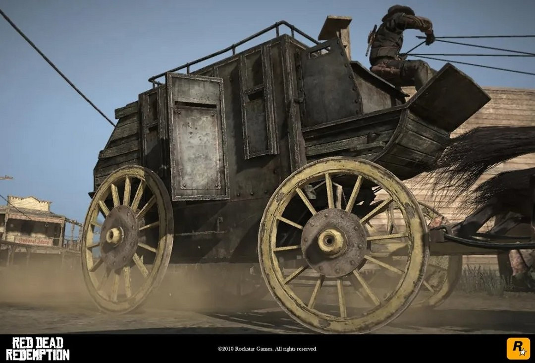 《荒野大鏢客：救贖》原版遊戲 早期開發畫面曝光！