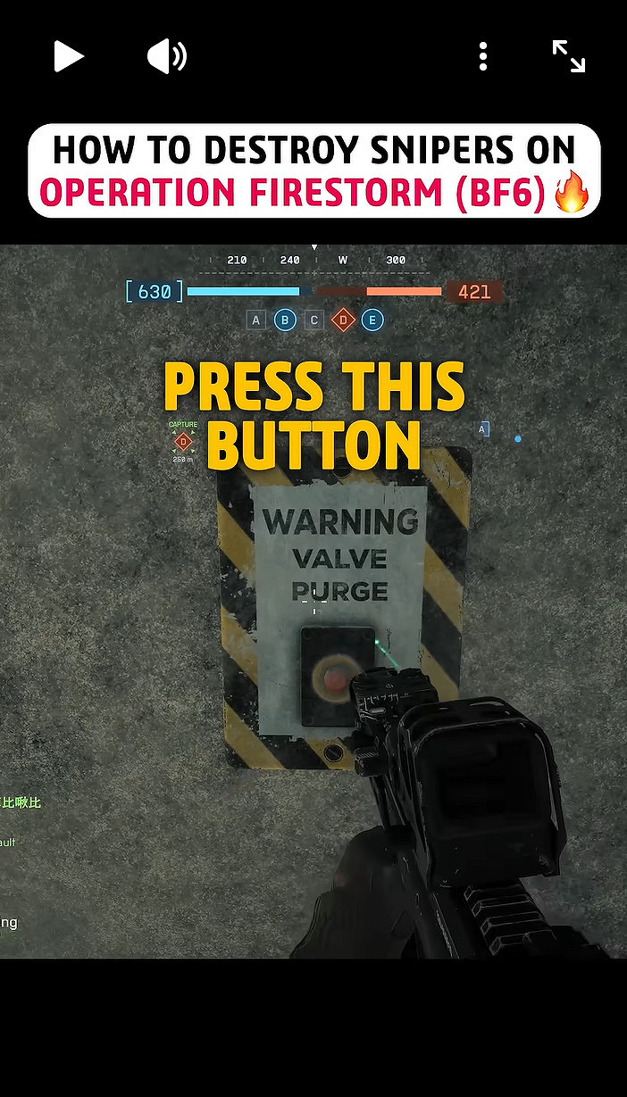 網友發現秒殺《戰地風雲2042》火焰風暴地圖高塔狙擊手的方法 網友發現秒殺《戰地風雲2042》火焰風暴地圖高塔狙擊手的方法