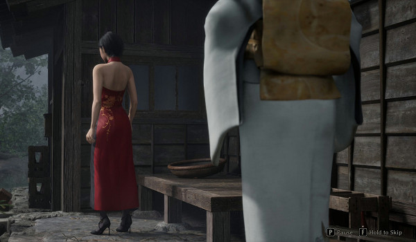 當艾達王闖入沉默之丘！生化4禮服MOD：紅色長裙撕裂迷霧