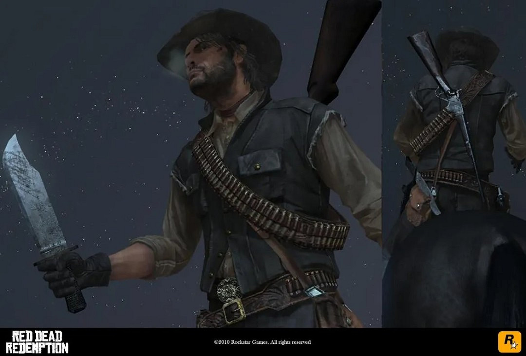 《荒野大鏢客：救贖》原版遊戲 早期開發畫面曝光！