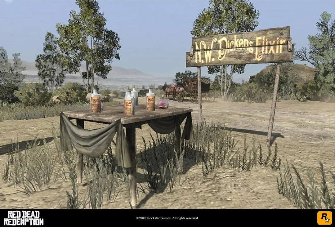 《荒野大鏢客：救贖》原版遊戲 早期開發畫面曝光！