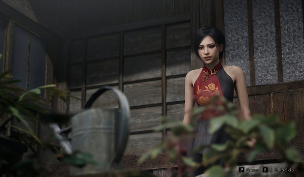 當艾達王闖入沉默之丘！生化4禮服MOD：紅色長裙撕裂迷霧