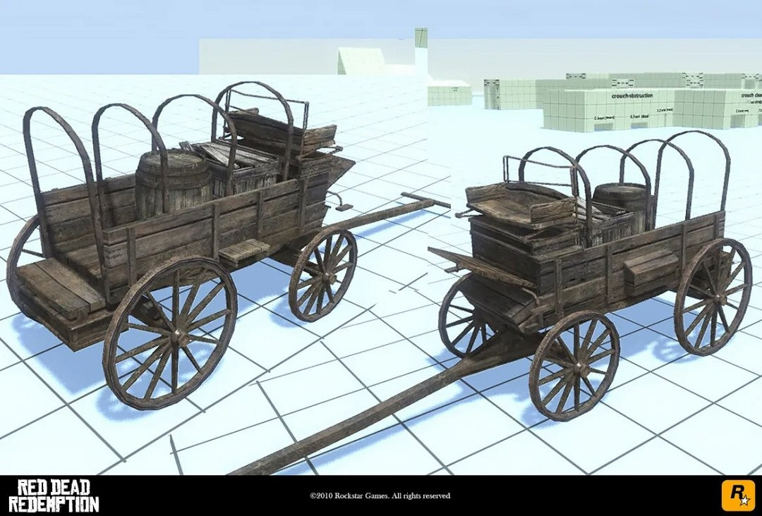 《荒野大鏢客：救贖》原版遊戲 早期開發畫面曝光！