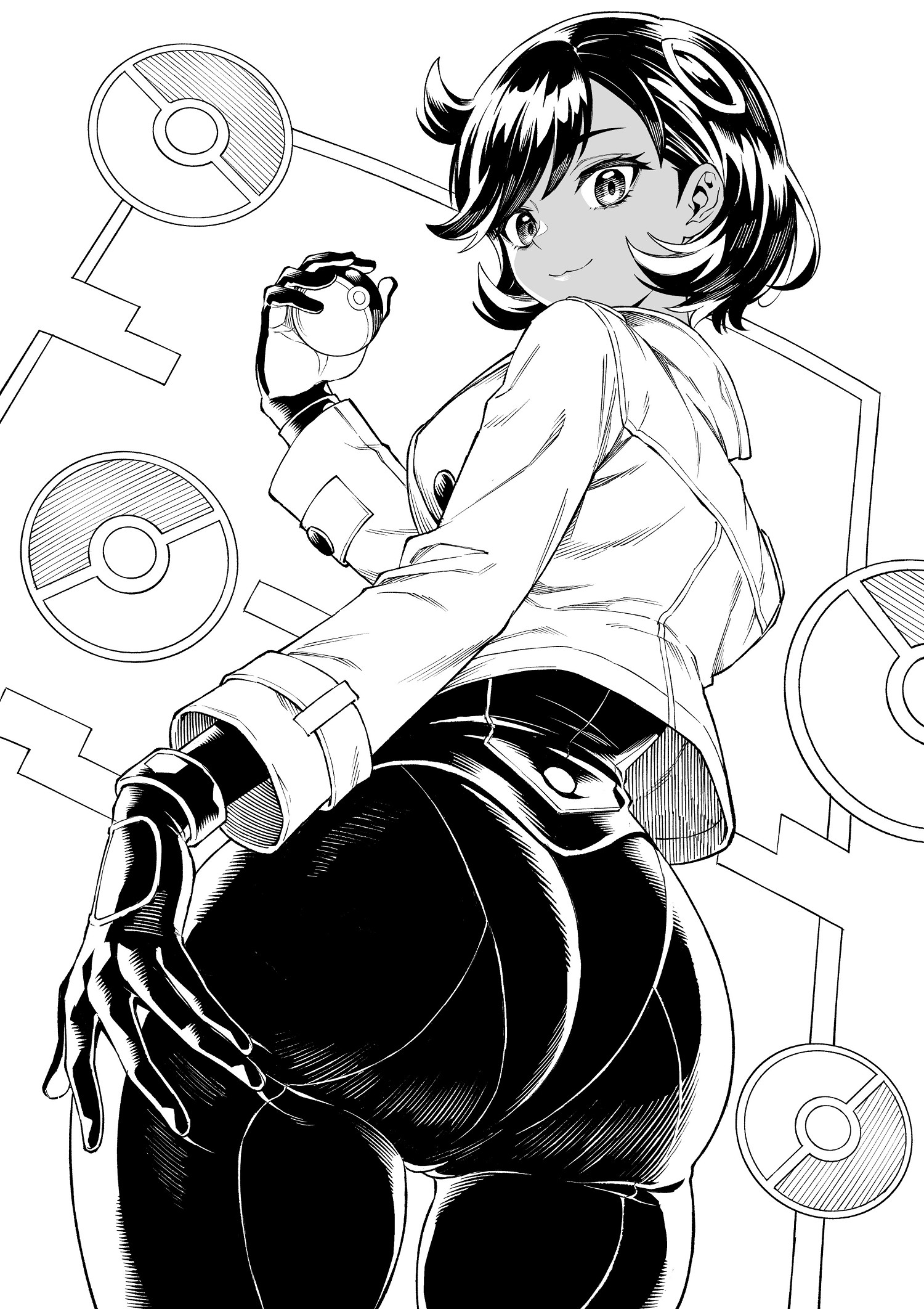 二創根本停不下來！《寶可夢》黑皮辣妹身材超吸睛！