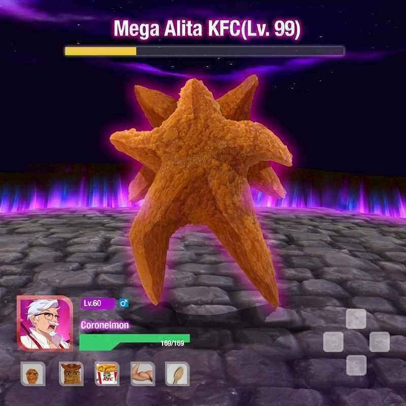 肯德基西班牙帳號發布手繪惡搞圖！油炸Mega寶石海星