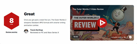 《外圍世界2》媒體評測解禁 IGN8:後續讓人欲罷不能 《外圍世界2》媒體評測解禁 IGN8:後續讓人欲罷不能