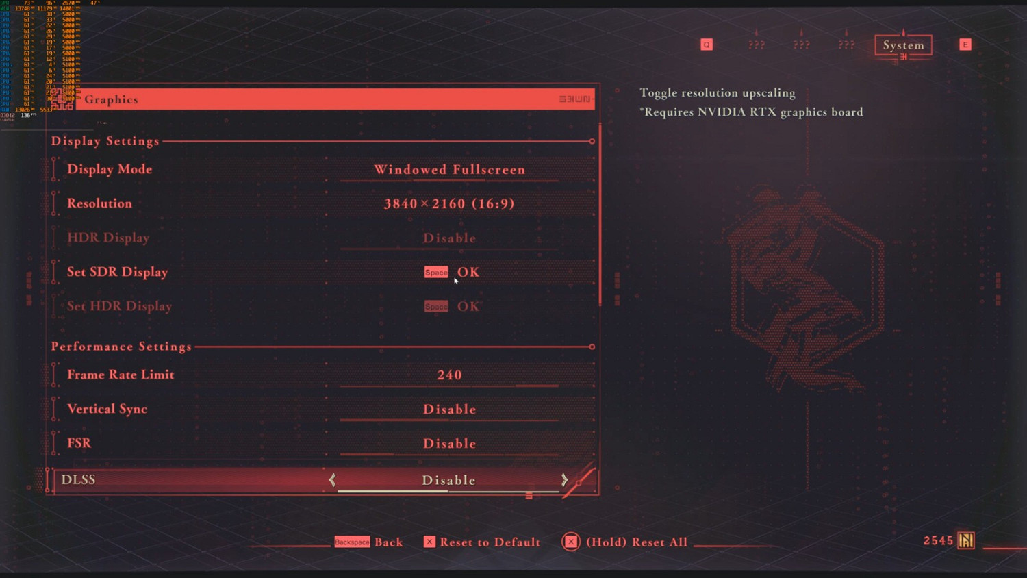 《忍者外傳4》PC版性能優化出色:不開DLSS 幀數也很棒! 《忍者外傳4》PC版性能優化出色:不開DLSS 幀數也很棒!