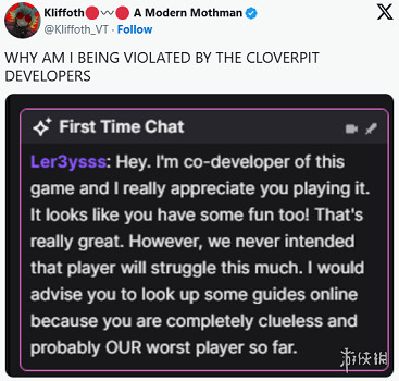 《CloverPit》開發者吐槽主播“太菜”！合作遊戲《RV There Yet》爆火