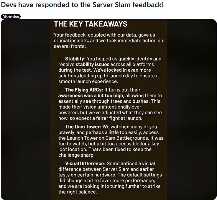 《ARC Raiders》公測資料曝光!首發將上線多項優化 《ARC Raiders》公測資料曝光!首發將上線多項優化