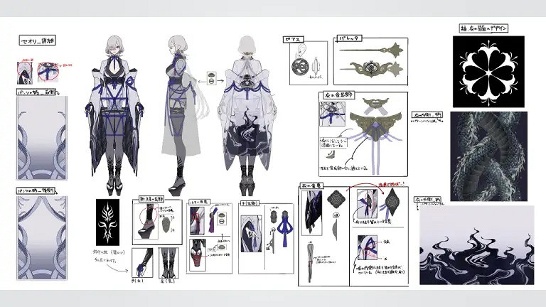 《忍者外傳4》角色設計圖公開:白毛禦姐性感誘人! 《忍者外傳4》角色設計圖公開:白毛禦姐性感誘人!