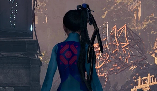 《劍星》伊芙零式戰甲MOD:暗物質塗裝+裂光翼推進器 《劍星》伊芙零式戰甲MOD:暗物質塗裝+裂光翼推進器