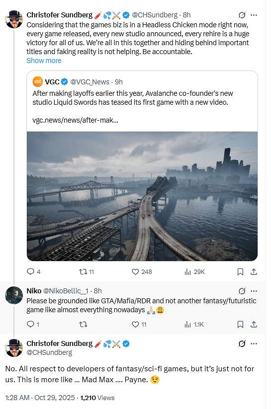 《正當防衛》前總監新作預告:瘋狂麥克斯+馬克思佩恩 《正當防衛》前總監新作預告:瘋狂麥克斯+馬克思佩恩