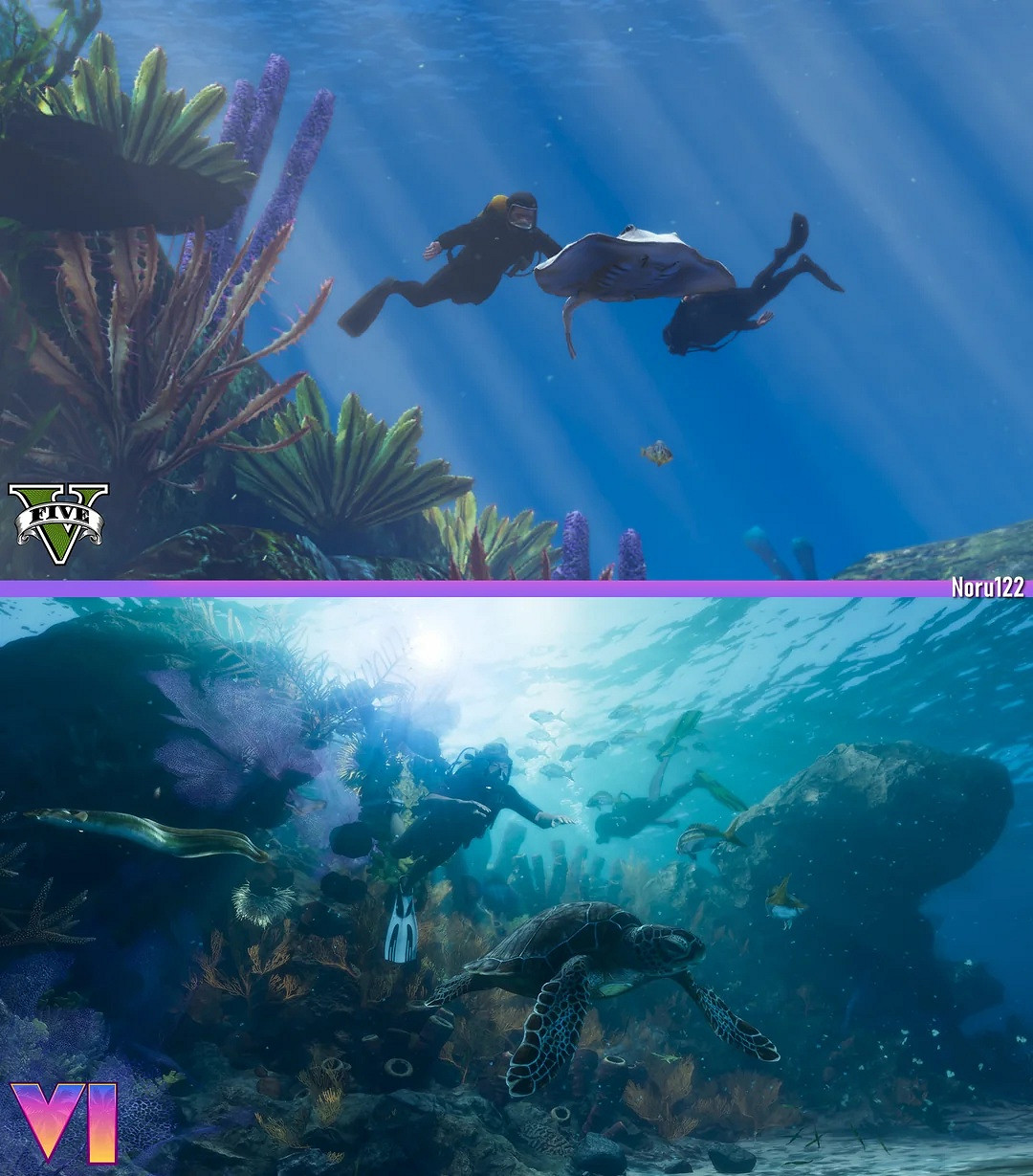 相似度99%!粉絲用《三男一狗》重現《GTA6》官方截圖 相似度99%!粉絲用《三男一狗》重現《GTA6》官方截圖