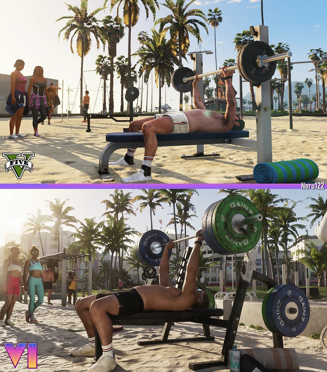 相似度99%!粉絲用《三男一狗》重現《GTA6》官方截圖 相似度99%!粉絲用《三男一狗》重現《GTA6》官方截圖