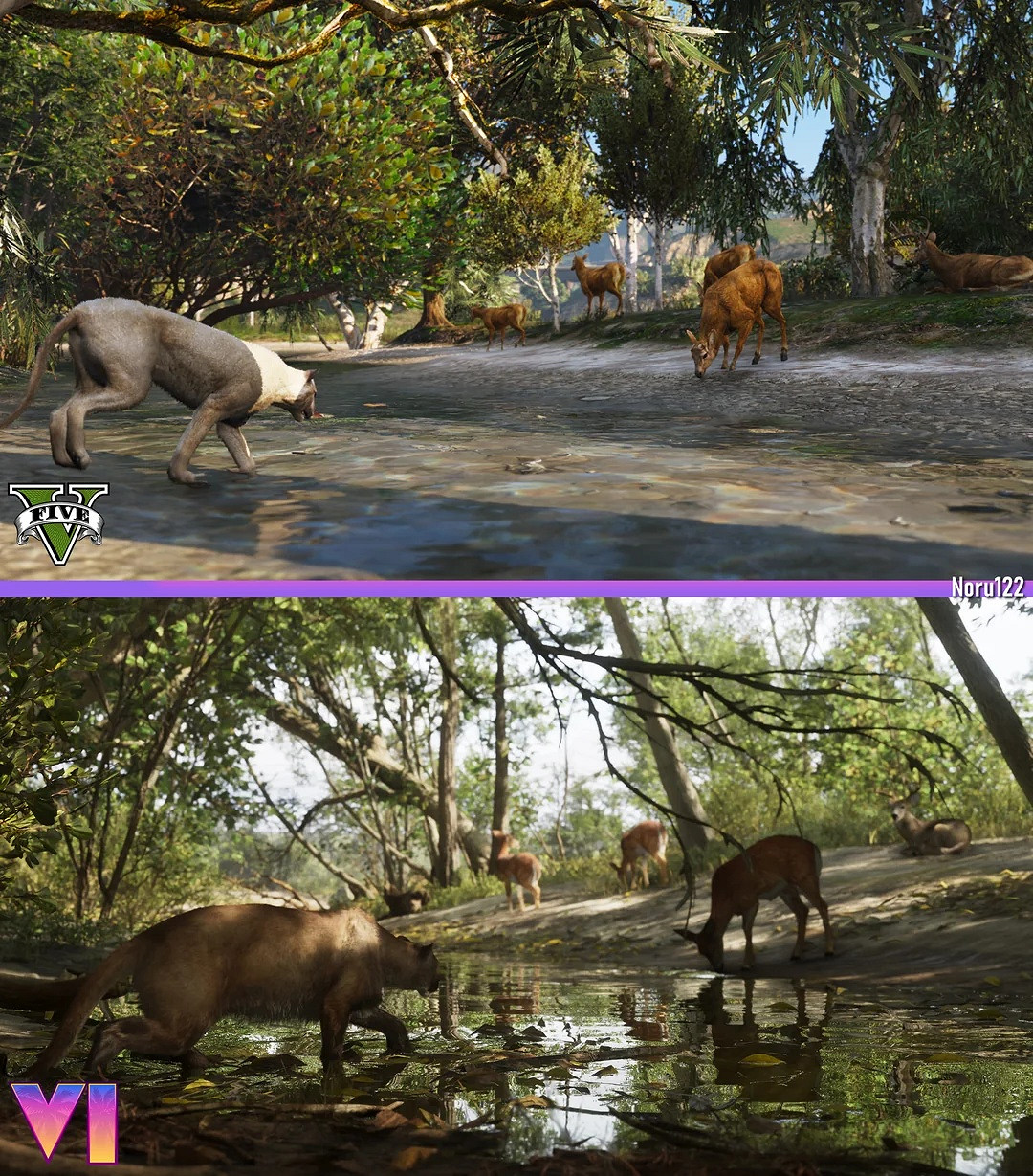 相似度99%!粉絲用《三男一狗》重現《GTA6》官方截圖 相似度99%!粉絲用《三男一狗》重現《GTA6》官方截圖