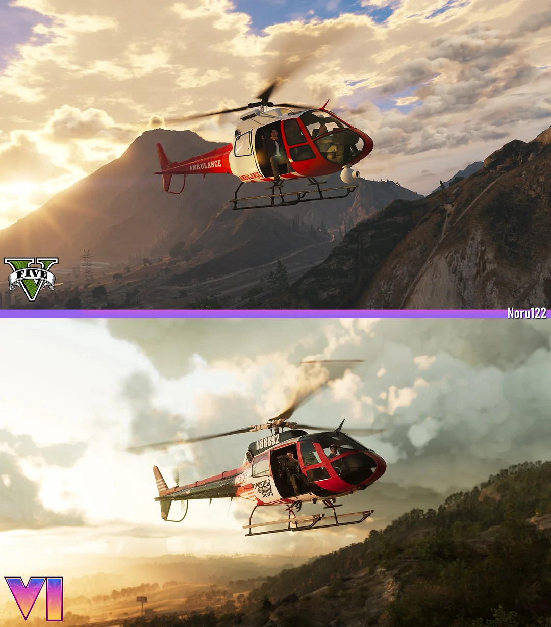 相似度99%!粉絲用《三男一狗》重現《GTA6》官方截圖 相似度99%!粉絲用《三男一狗》重現《GTA6》官方截圖