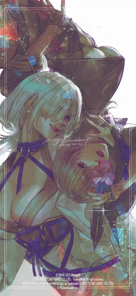 《忍者外傳4》官方分享瀨織壁紙：豐滿身材太性感！