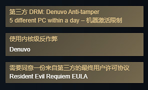 卡普空官宣!《惡靈古堡9:安魂曲》348元起 含D加密 卡普空官宣!《惡靈古堡9:安魂曲》348元起 含D加密