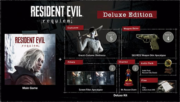 《惡靈古堡9》發售當日將推出聯名款Switch2 Pro手把 《惡靈古堡9》發售當日將推出聯名款Switch2 Pro手把