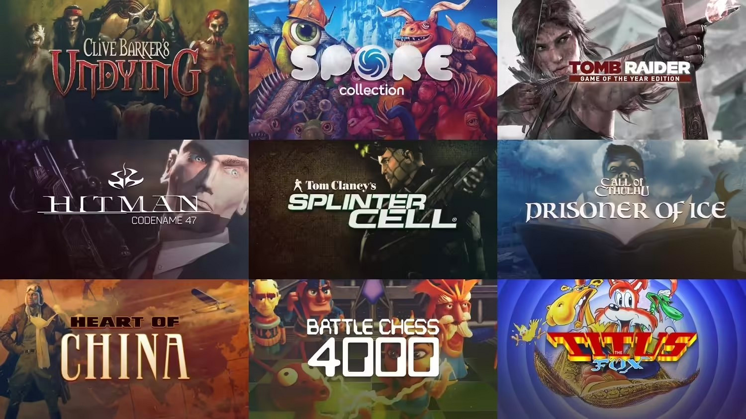 GOG保護計劃新增16款PC遊戲:《古墓奇兵》《殺手》等 GOG保護計劃新增16款PC遊戲:《古墓奇兵》《殺手》等