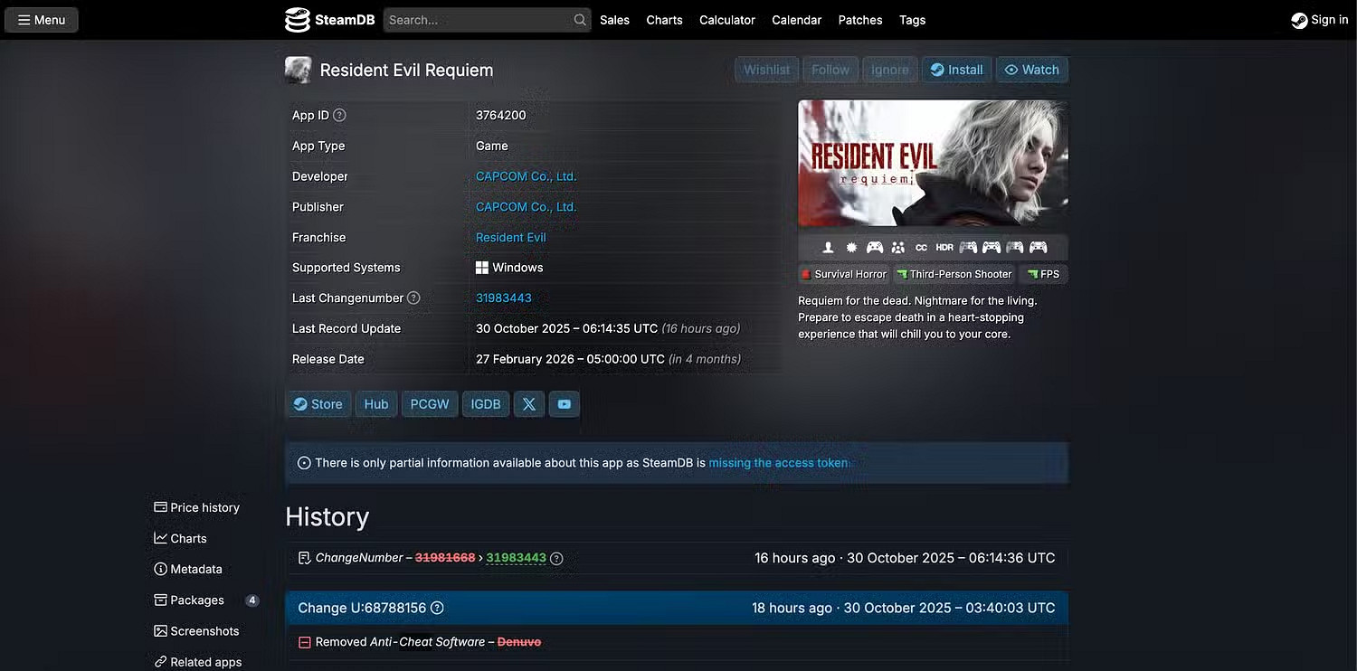單人遊戲防的是MOD?《惡靈古堡9》曾計劃引入反作弊 單人遊戲防的是MOD?《惡靈古堡9》曾計劃引入反作弊