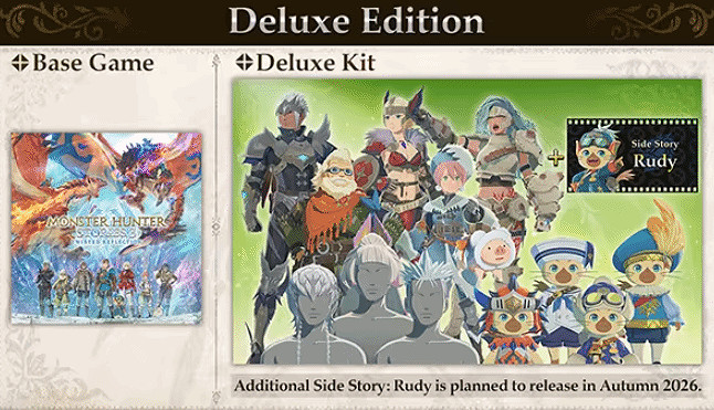 《魔物獵人物語3》首個劇情DLC曝光!2026年秋季發售 《魔物獵人物語3》首個劇情DLC曝光!2026年秋季發售