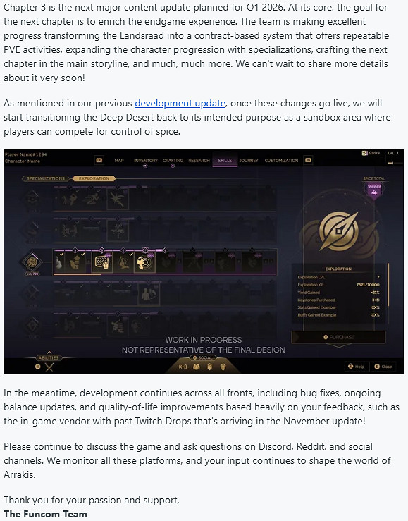 《沙丘：覺醒》第三季前瞻：角色轉移與基地備份工具