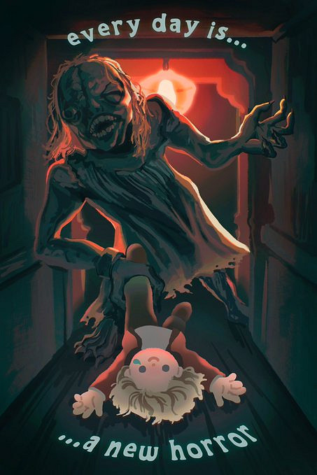 《惡靈古堡9》萬聖節賀圖公開:格蕾絲黑夜中逃竄! 《惡靈古堡9》萬聖節賀圖公開:格蕾絲黑夜中逃竄!