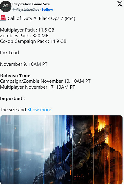 《決勝時刻：黑色行動7》戰役與殭屍模式或提前解鎖