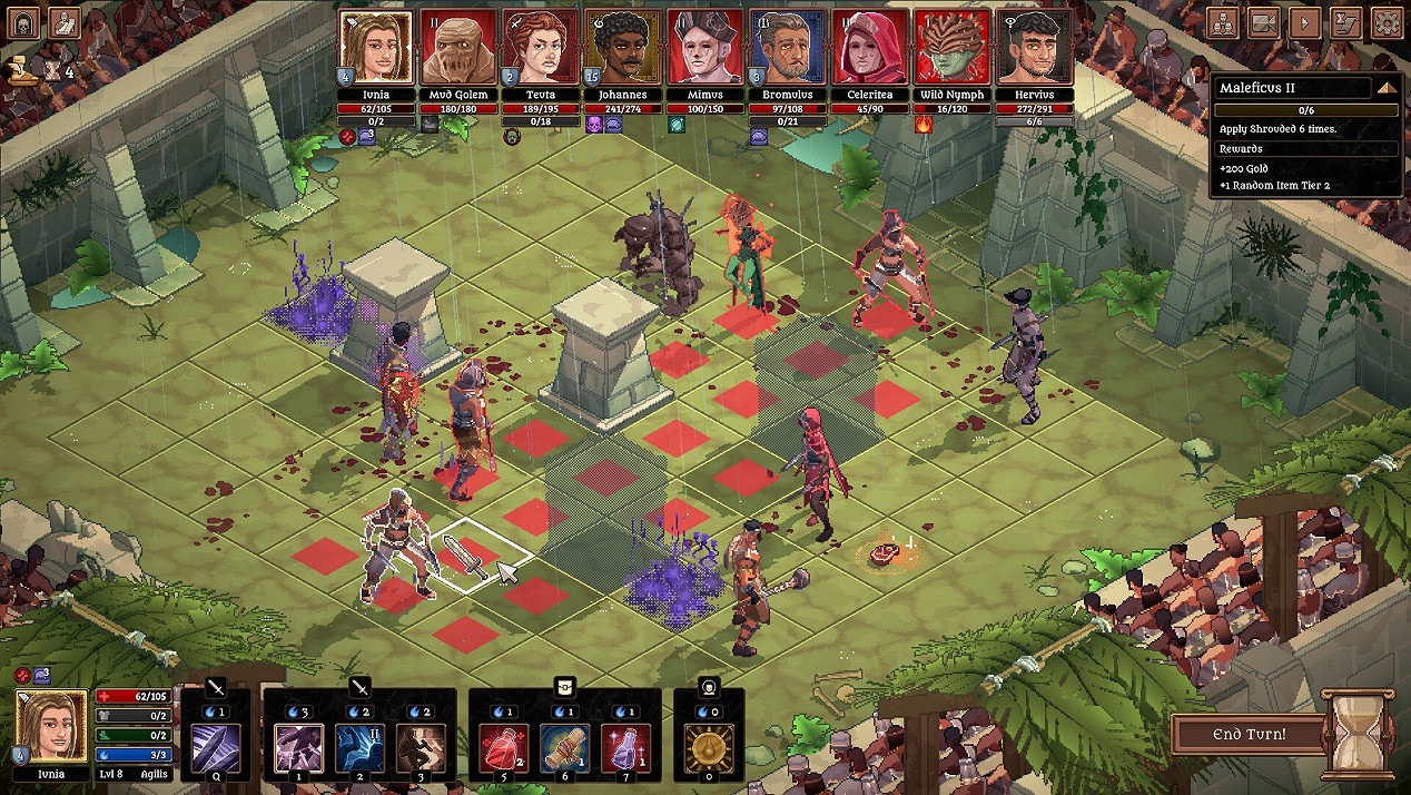 殘酷回合制角鬥士肉鴿遊戲《角鬥士血域》發布全新動畫預告片，將於11月6日淩晨開啟搶先體驗