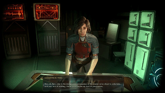 細節拉滿！在《外圍世界2》中果體開會 會被NPC斥責