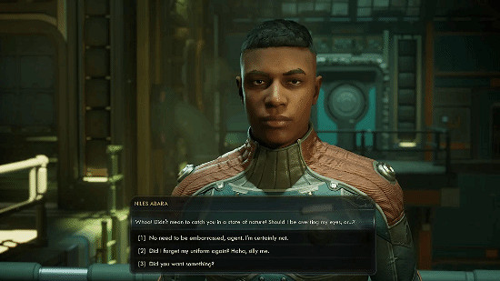 細節拉滿！在《外圍世界2》中果體開會 會被NPC斥責