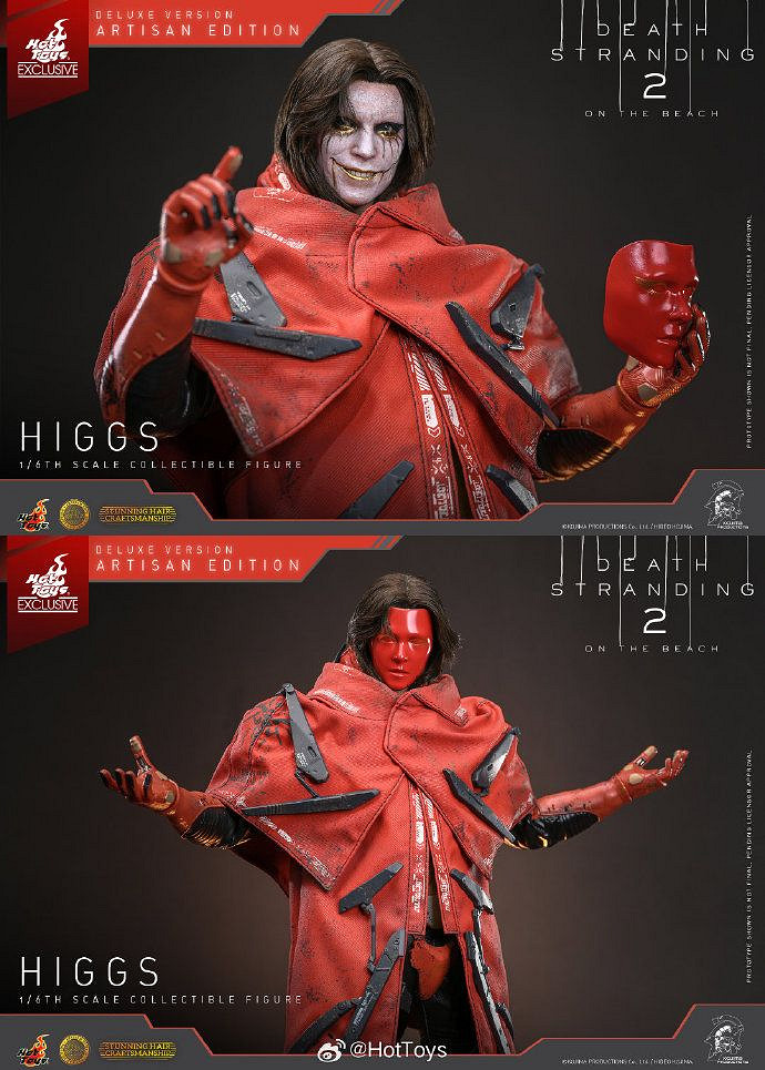 《死亡擱淺2》推出1/6希格斯手辦:細節豐富 超還原! 《死亡擱淺2》推出1/6希格斯手辦:細節豐富 超還原!